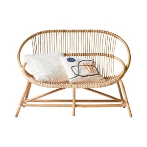 Tikamoon, Sofa aus Rattan Leontie Sofa aus Rattan Leontie, Tikamoon - Sofa aus Rattan Leontie, One Size, Zimt