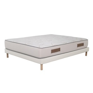 AB Matelas, Matratzen-set Cosmos White | 140x190 | Memory | 28 Cm | Boxspring-polsterung In Weiss Unisex Weiss 90X190CM, 