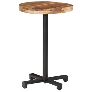 vidaXL, vidaXL Bistrotisch Rund Ø50x75 cm Akazie Massivholz, vidaXL Bistrotisch Rund Ø50x75 cm Akazie Massivholz
