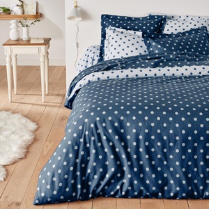 LA REDOUTE INTERIEURS, Bettbezug CLARISSE, Flanell