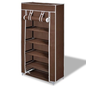 Diverse Hardware, Schuhschrank Schuhregal Schuhablage 5 Schicht 58 x 28 x 106 cm Braun, vidaXL Schuhschrank Schuhregal Schuhablage 5 Schicht 58 x 28 x 106 cm Braun