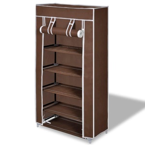 Diverse Hardware, Schuhschrank Schuhregal Schuhablage 5 Schicht 58 x 28 x 106 cm Braun, vidaXL Schuhschrank Schuhregal Schuhablage 5 Schicht 58 x 28 x 106 cm Braun