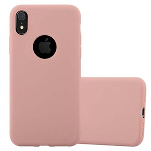 Cadorabo, Hülle für Apple iPhone XR TPU Silikon Candy, Cadorabo - Hülle für Apple iPhone XR TPU Silikon Candy, Rosa