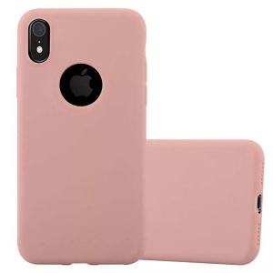 Cadorabo, Hülle für Apple iPhone XR TPU Silikon Candy, Cadorabo - Hülle für Apple iPhone XR TPU Silikon Candy, Rosa