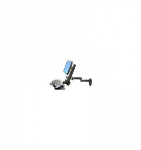 Ergotron, Ergotron Combo Arm Serie 200 1fach Monitor-Wandhalterung 25,4 cm (10) - 61,0 cm (24) Neigbar+Schwenkbar, Rotierbar, Serie 200 Combo Schwenkarm, Wandhalterung