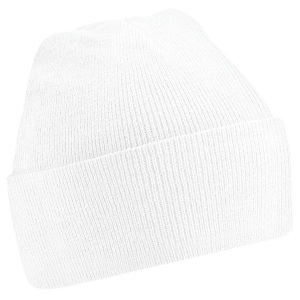 Beechfield, Soft Feel Gestrickte Wintermütze Herren Weiss ONE SIZE, Beechfield - Soft Feel gestrickte Wintermütze, für Damen, Weiss, One Size
