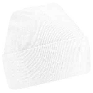 Beechfield, Soft Feel Gestrickte Wintermütze Herren Weiss ONE SIZE, Beechfield - Soft Feel gestrickte Wintermütze, für Damen, Weiss, One Size
