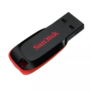 SanDisk, Sandisk Cruzer Blade 64Gb Usb2 Black/red - USB-Stick (64 GB, Schwarz/Rot), Sandisk, USB-Sticks, Sandisk Cruzer Blade 64GB, Produkte & Wohnen