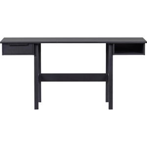 mutoni living, Schreibtisch Donkey Kiefer mattschwarz FSC, Schreibtisch Donkey Kiefer mattschwarz FSC