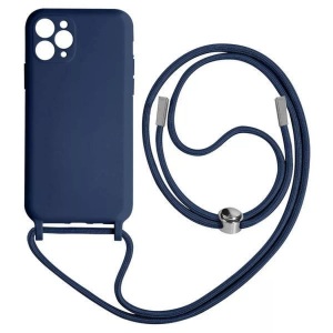 Avizar, Apple iPhone 11 Pro - Polycarbonat Schutzhülle, Avizar - Kettenhülle iPhone 11 Pro Dunkelblau, Blau