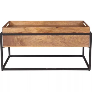 mutoni living, Couchtisch Akazie 100x60, Couchtisch Havanna 100x60