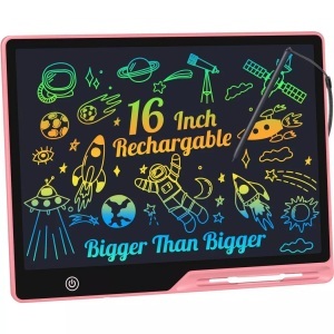 Activity-board, Activity-board - LCD-Schreibtafel für Kinder, wiederaufladbare Zeichentafel, Pink, Activity-board - LCD-Schreibtafel für Kinder, wiederaufladbare Zeichentafel, Pink