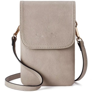 Only-bags.store, Only-bags.store - Handy Umhängetasche Leder, Umhängetasche, Handytasche mit Geldbörse zum Umhängen, für Herren, Grau, Only-bags.store - Handy Umhängetasche Leder, Umhängetasche, Handytasche mit Geldbörse zum Umhängen, für Herren, Grau