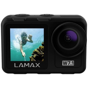 Lamax, Lamax W7.1, 4K Action Cam 2.7K, 4K, WLAN, Staubgeschützt, Wasserfest, Full-HD, inkl. Stativ, 