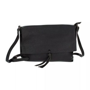 Gallantry, Kunstleder Umhängetasche Damen Schwarz ONE SIZE, Gallantry - Kunstleder Umhängetasche, für Damen, Schwarz, One Size