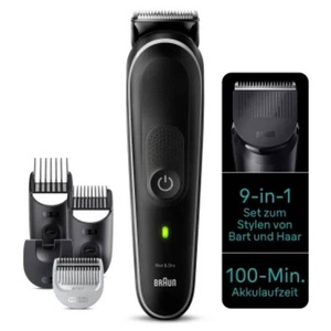 Braun, BRAUN MGK5410 - Multi-Grooming-Kit (Schwarz), Braun MultiGroomingKit MGK5410 (9in1) Rasierer