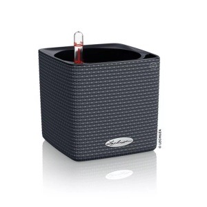 Lechuza, Lechuza Blumentopf Cube Color 14 Grau, Lechuza Blumentopf Cube Color 14 Grau