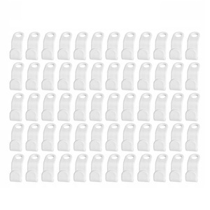 Northio, 60x Haken Für Kleiderbügel - Weiß Unisex ONE SIZE, Northio - 60x Haken für Kleiderbügel Weiß, One Size