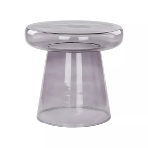 Beliani, Beistelltisch aus Glas Modern CALDERA Beistelltisch aus Glas Modern CALDERA
