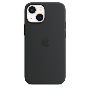 Apple, APPLE Silikon Case mit MagSafe - Schutzhülle (Passend für Modell: Apple iPhone 13 mini), Apple iPhone 13 mini Silikon Case with MagSafe black Handyhülle iPhone 13 mini ? Handyhülle/Handy Tasche ? Schwarz