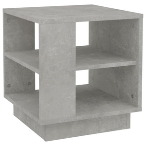 vidaXL, vidaXL Couchtisch Betongrau 40x40x43 cm Holzwerkstoff