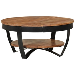 vidaXL, vidaXL Couchtisch 65x65x32 cm Massivholz Akazie, vidaXL Couchtisch 65x65x32 cm Massivholz Akazie