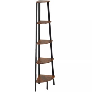 TecTake, Eckregal Portland 34x34x158,5cm Eckregal Portland 34x34x158,5cm, 