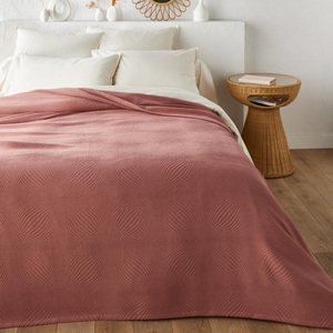 LA REDOUTE INTERIEURS, Bettüberwurf Unisex Braun 230X250CM, La Redoute Intérieurs - Bettüberwurf, 230X250CM, Braun