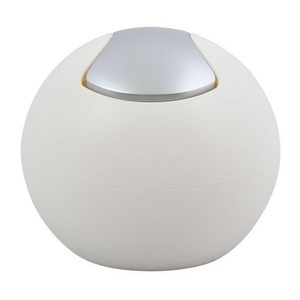 Spirella, Kosmetik-Abfalleimer »BOWL«, mit Schwingmechanismus, Abfalleimer Kompakt 1L , weiss