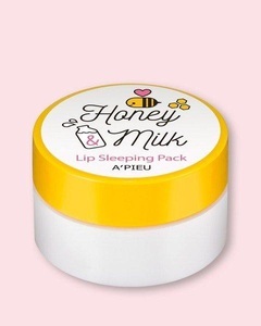A'pieu, Honey & Milk Lip Sleeping Pack Damen 7 g, A'Pieu - Honey & Milk Lip Sleeping Pack, 7 g