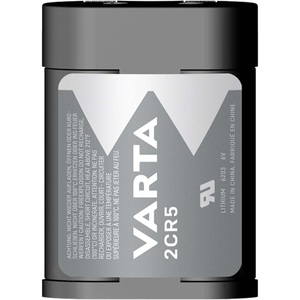 Varta, Varta Professional Photo 2 CR 5 Fotobatterie 2CR5 Lithium 1400 mAh 6 V 1 St., VARTA Professional Lithium Batterie 2CR5, 1400 mAh, 6 V
