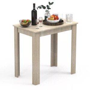 VCM, Holz Esstisch Küchentisch Tisch Esal 80 x 50 cm Holz Esstisch Küchentisch Tisch Esal 80 x 50 cm, VCM - Holz Esstisch Küchentisch Tisch Esal 80 x 50 cm, 80cm, Sonoma-Eiche