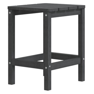 vidaXL, vidaXL Garten Adirondack-Tisch Anthrazit 38x38x46 cm HDPE, vidaXL Garten Adirondack-Tisch Anthrazit 38x38x46 cm HDPE