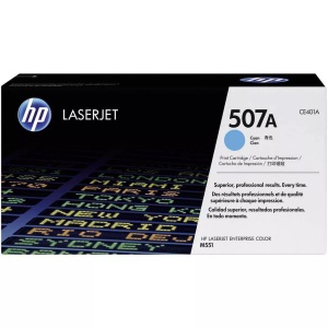 Hp, HP Toner-Modul 507A cyan, Toner cyan 507A (CE401A)