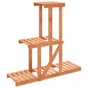 vidaXL, vidaXL Blumenständer 81x25x75,5 cm Massivholz Tanne, vidaXL Blumenständer 81x25x75,5 cm Massivholz Tanne