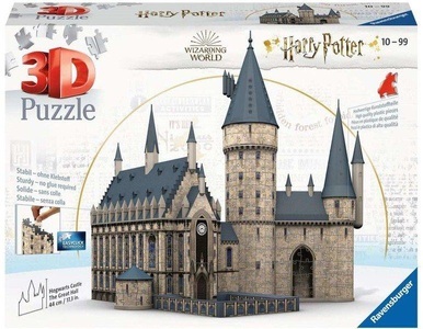 Ravensburger Verlag GmbH, Ravensburger 3D Puzzle 11259 - Harry Potter Hogwarts Schloss - Die Große Halle -- Für alle Harry Potter Fans ab 10 Jahren, 3D Puzzle Harry Potter: Hogwarts Castle