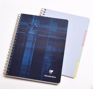Clairefontaine, CLAIREFONTAINE Registerheft 21x28cm 8139 5mm, Clairefon Registerheft, 21cm x 28cm, 5mm, 8139