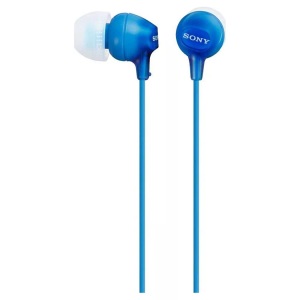 Sony, KOPFHÖRER, Sony In-Ear-Kopfhörer MDREX15APLI Blau