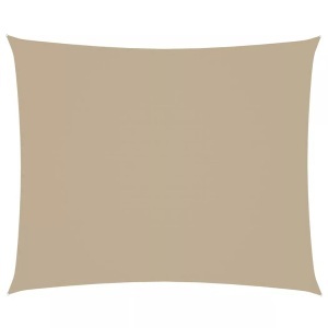 Diverse Hardware, Sonnensegel Oxford Gewebe Rechteckig 4 x 6 m Beige, vidaXL Sonnensegel Oxford-Gewebe Rechteckig 4x6 m Beige