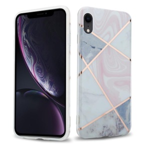 Cadorabo, Hülle für Apple iPhone XR aus TPU Silikon mit Muster Mosaik, 