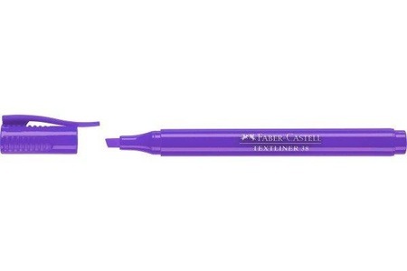 Faber-Castell, FABER-CASTELL Textmarker 38 1-4mm 157736 violett, Faber-Castell Textmarker 38, 1-4mm, violett, 157736