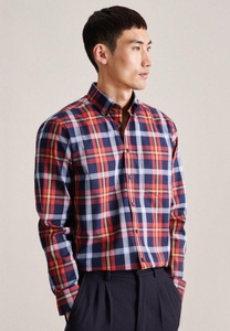 Seidensticker, seidensticker Flanellhemd »Regular«, Regular Langarm Button-Down-Kragen Karo, seidensticker Flanellhemd »Regular« Regular 1/1 Button-Down-Kragen Karo