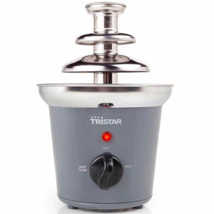 Tristar, Tristar Cf-1603 Mini Chocolate Fountain - Schokoladenfontaine (Grau), Tristar Cf-1603 Mini Chocolate Fountain - Schokoladenfontaine (Grau)