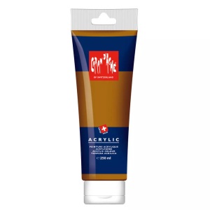 Caran d'ache, CARAN D'ACHE Acrylfarbe 250ml 2810.036 siena, Caran d'Ache Acrylfarbe, siena, 2810.036, (250ml)