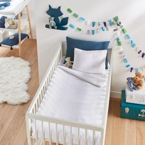 LA REDOUTE INTERIEURS, Baby-Duvetbezug Kumla aus Baumwoll-Musselin, Baby-Duvetbezug Kumla aus Baumwoll-Musselin