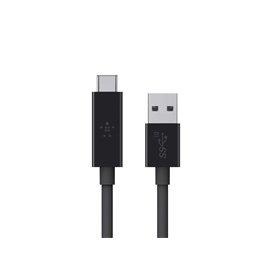 Belkin, Belkin USB-A - USB-C, 0.9m USB Kabel 0,9 m USB 3.2 Gen 2 (3.1 Gen 2) USB A USB C Schwarz
