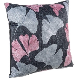 Bizzotto, Bizzotto - 4er-Set Kissen Leaf - 45 x 45 cm - Multicolor, Kissen Fauna Blätter 45x45