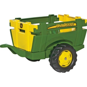 ROLLY TOYS, rolly®toys rollyFarm Trailer John Deere 122103, rolly toys® Kinderfahrzeug-Anhänger »John Deere«, für Trettraktoren