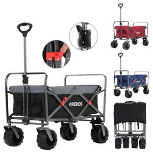 Arebos, Bollerwagen | Handwagen | Transportkarre | Bis 100 Kg | Klappbar Unisex ONE SIZE, Arebos - Bollerwagen | Handwagen Transportkarre bis 100 kg Klappbar, One Size