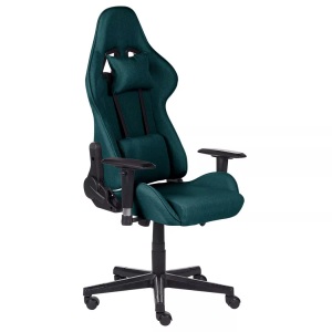 Beliani, Bürostuhl aus Polyester Modern WARRIOR Bürostuhl aus Polyester Modern WARRIOR, Beliani - Gaming Stuhl aus Polyester Modern WARRIOR, One Size, Waldgrün